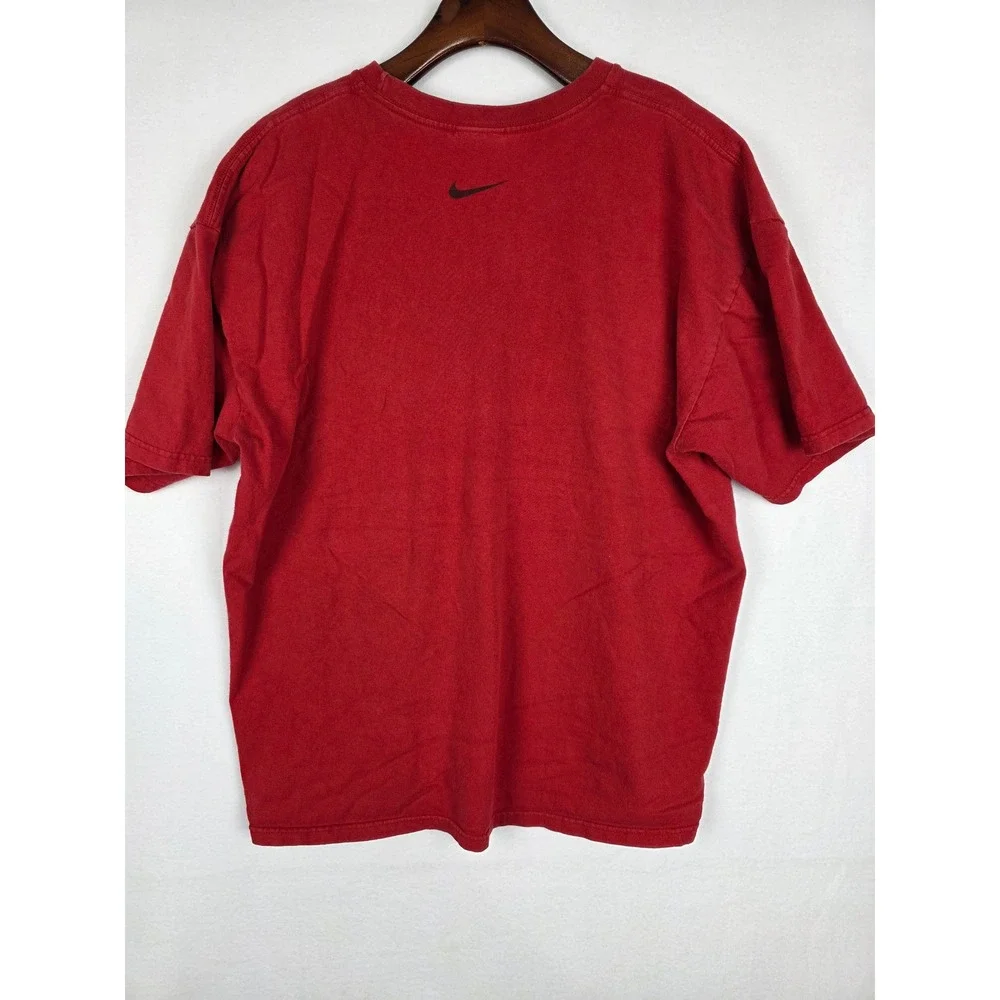 Vintage Y2K Nike Shox Mens XL Red Center Swoosh‎ Logo
